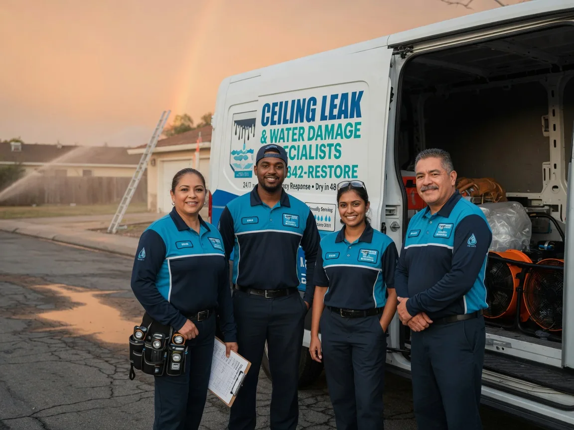 Ceiling Leak Cleanup company in New Richmond, IN