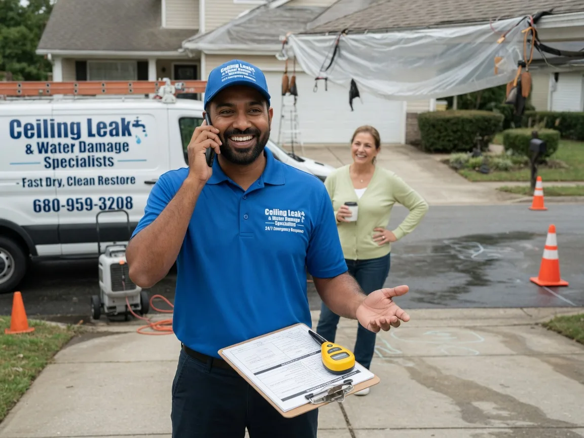 Ceiling Leak Cleanup New Richmond, IN FAQs